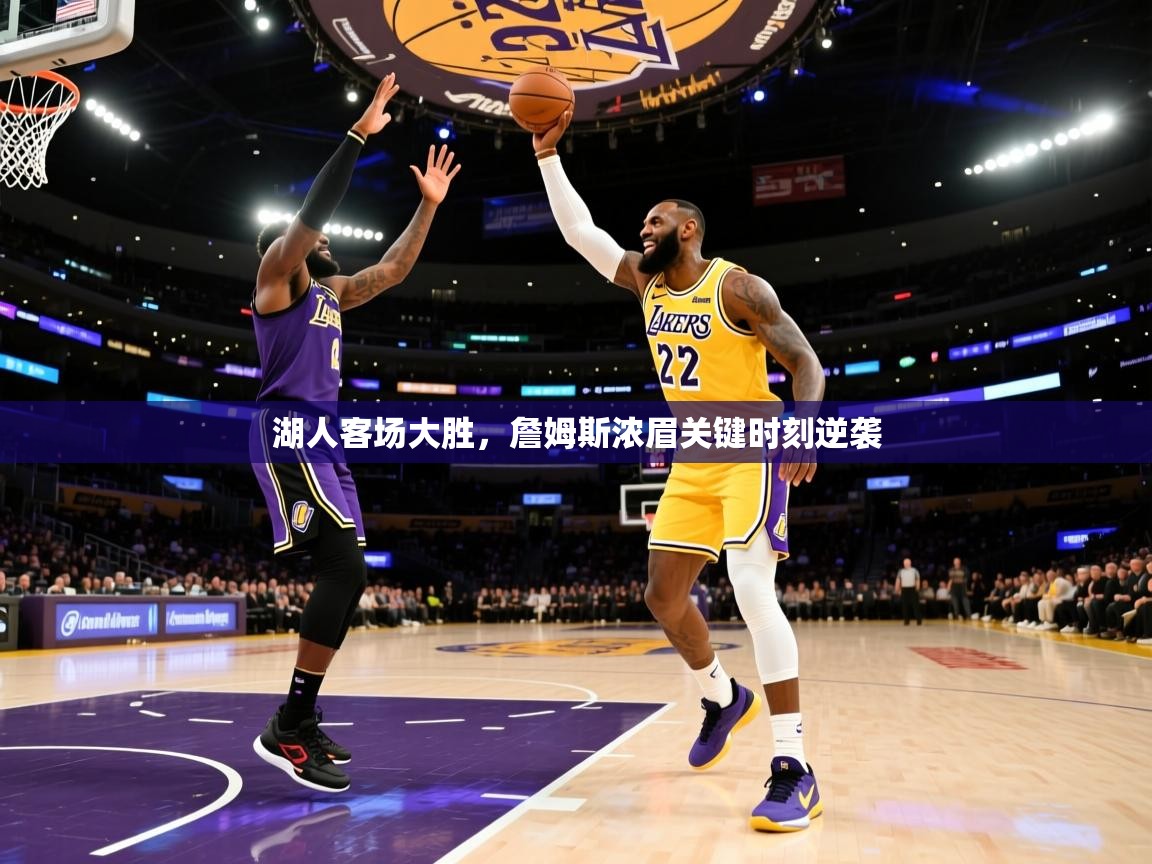 湖人客场大胜，詹姆斯浓眉关键时刻逆袭  第2张